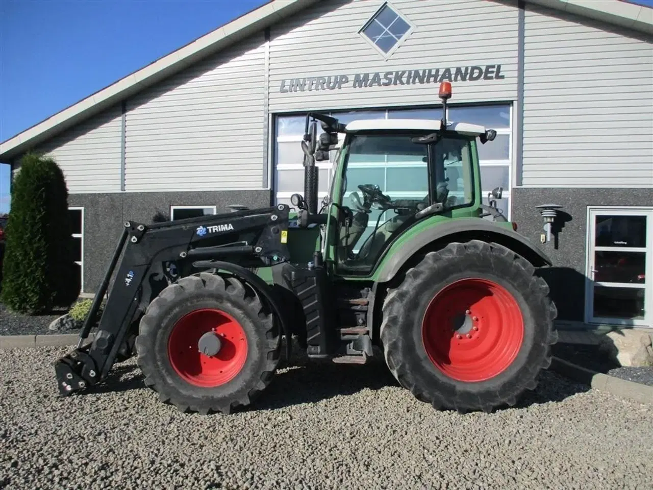 Billede 10 - Fendt 514 Vario med frontlæsser og frontlift