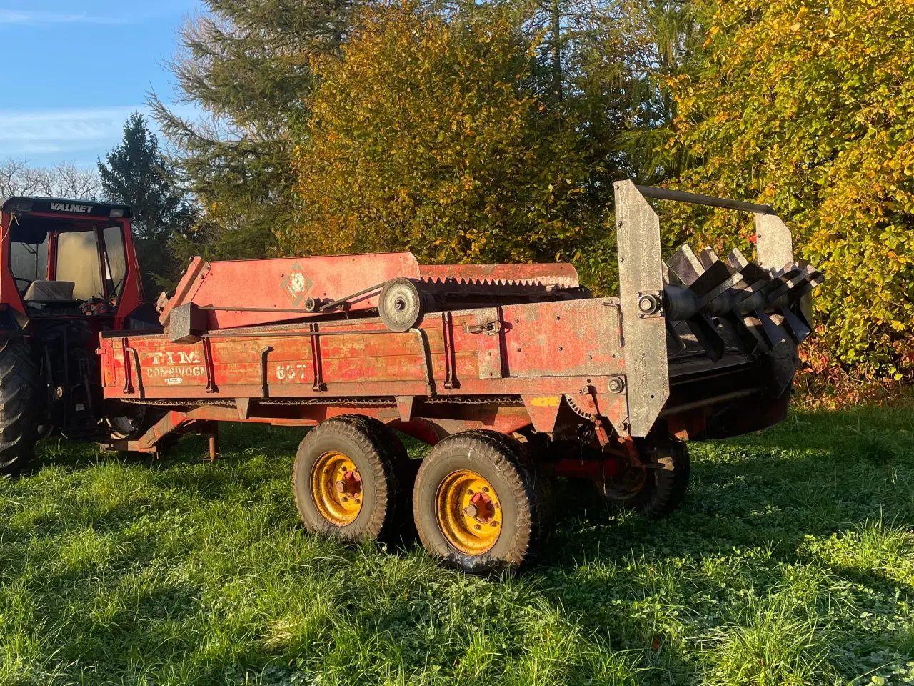 Billede 2 - Tim Combivogn 6.5 tons Møgspreder og aflæsservogn