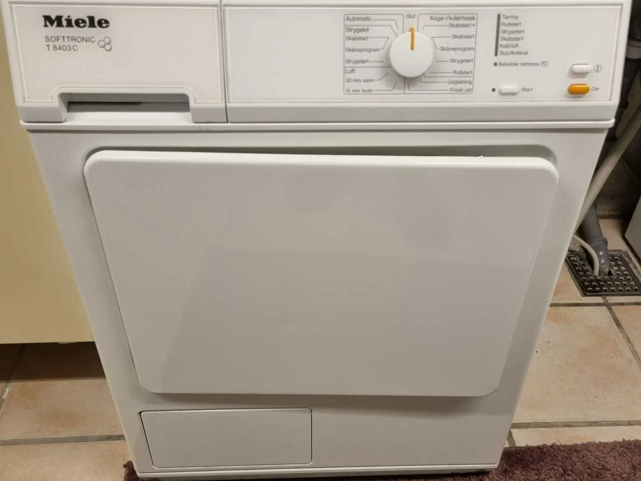 Billede 1 - Miele tørretumbler T8403C
