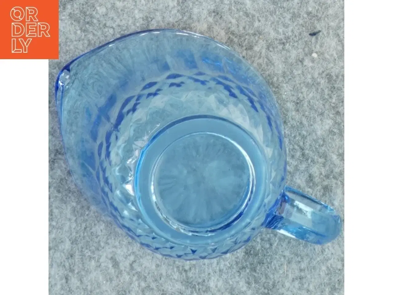 Billede 3 - Blå glaskande (str. 9x8x11,5 cm)