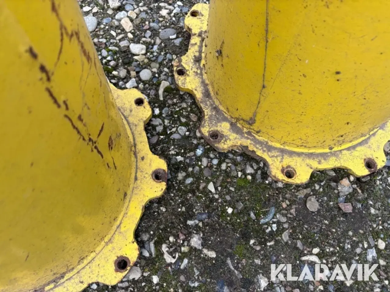 Billede 10 - Afstandsrør til traktorhjul - har siddet på en John Deere 6610