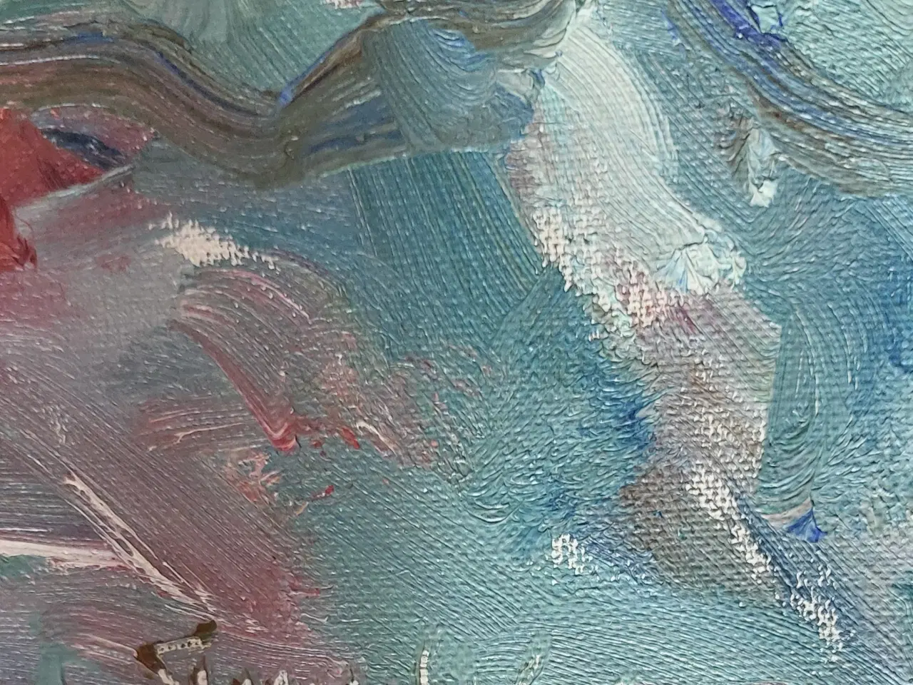 Billede 3 - SVEND NIELSEN - ( 1918 - 1993 ) - oliemaleri