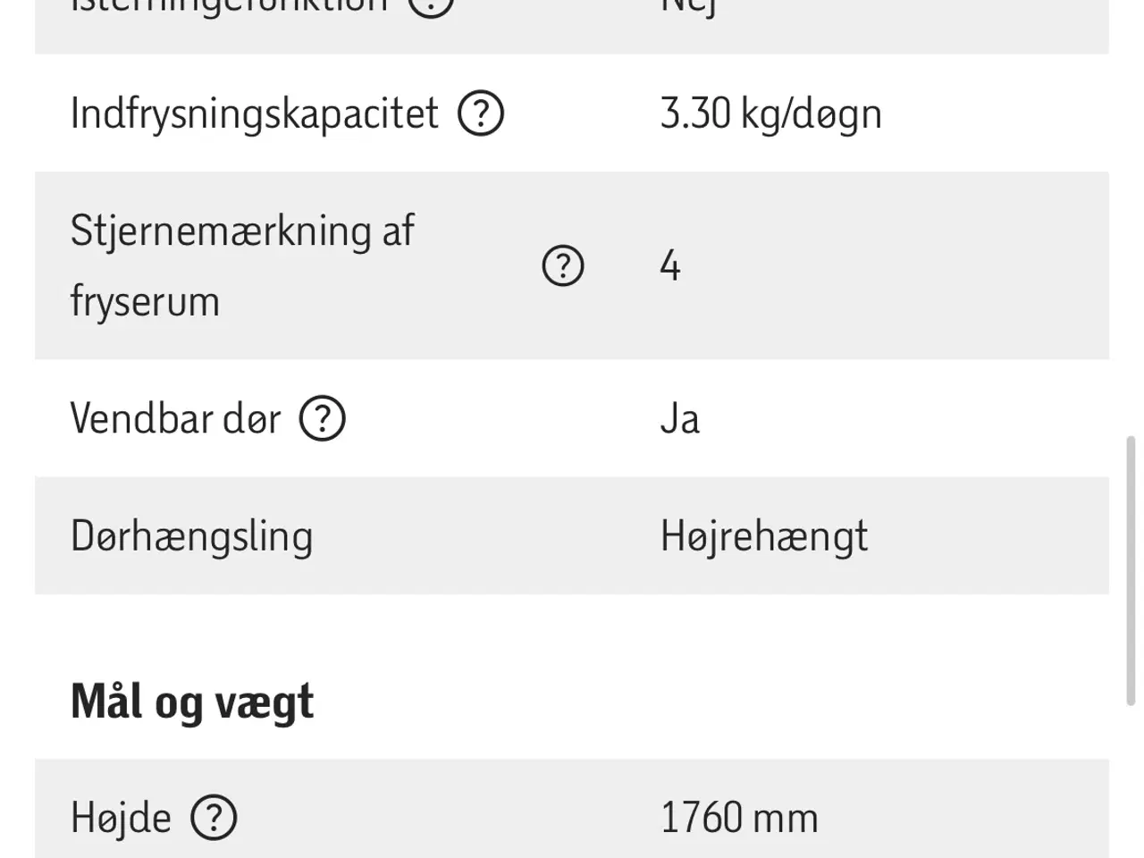 Billede 5 - Køleskab m fryser