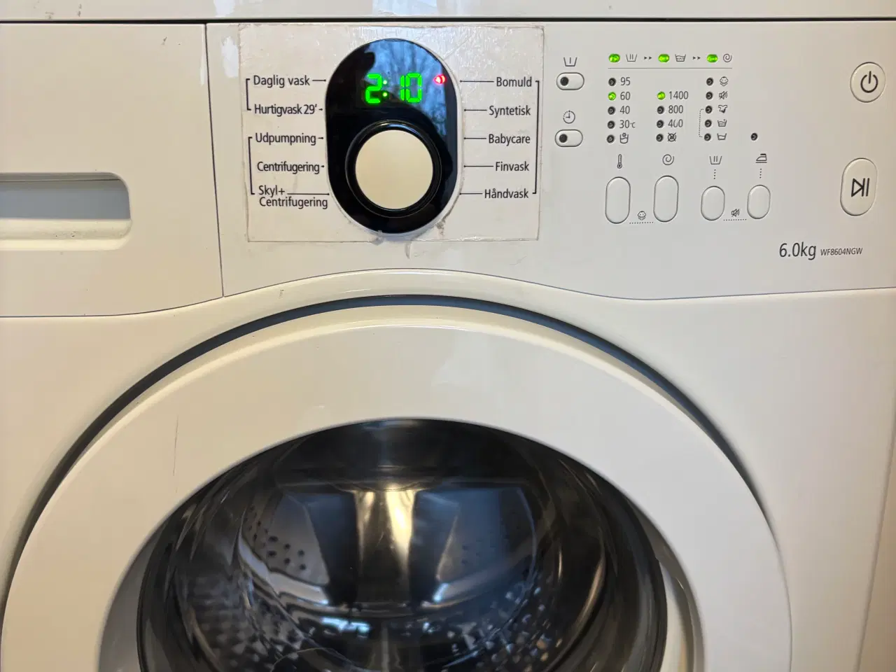 Billede 2 - GOD REN Vaskemaskine 1400 omdrejninger