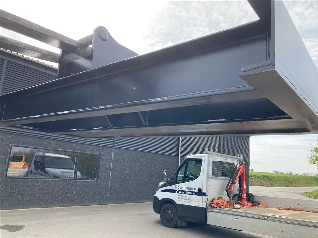 Billede 5 - Kirk Afretterbjælke 2500 med S60 Skift med opsamlings/transportskuffe