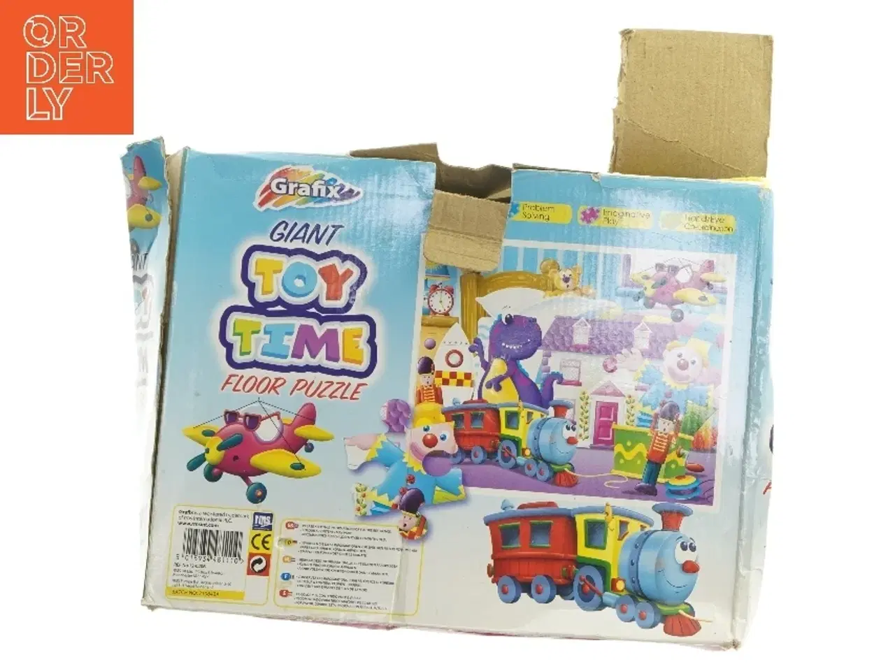 Billede 3 - Grafix Toy Time gulvpuslespil fra Grafix