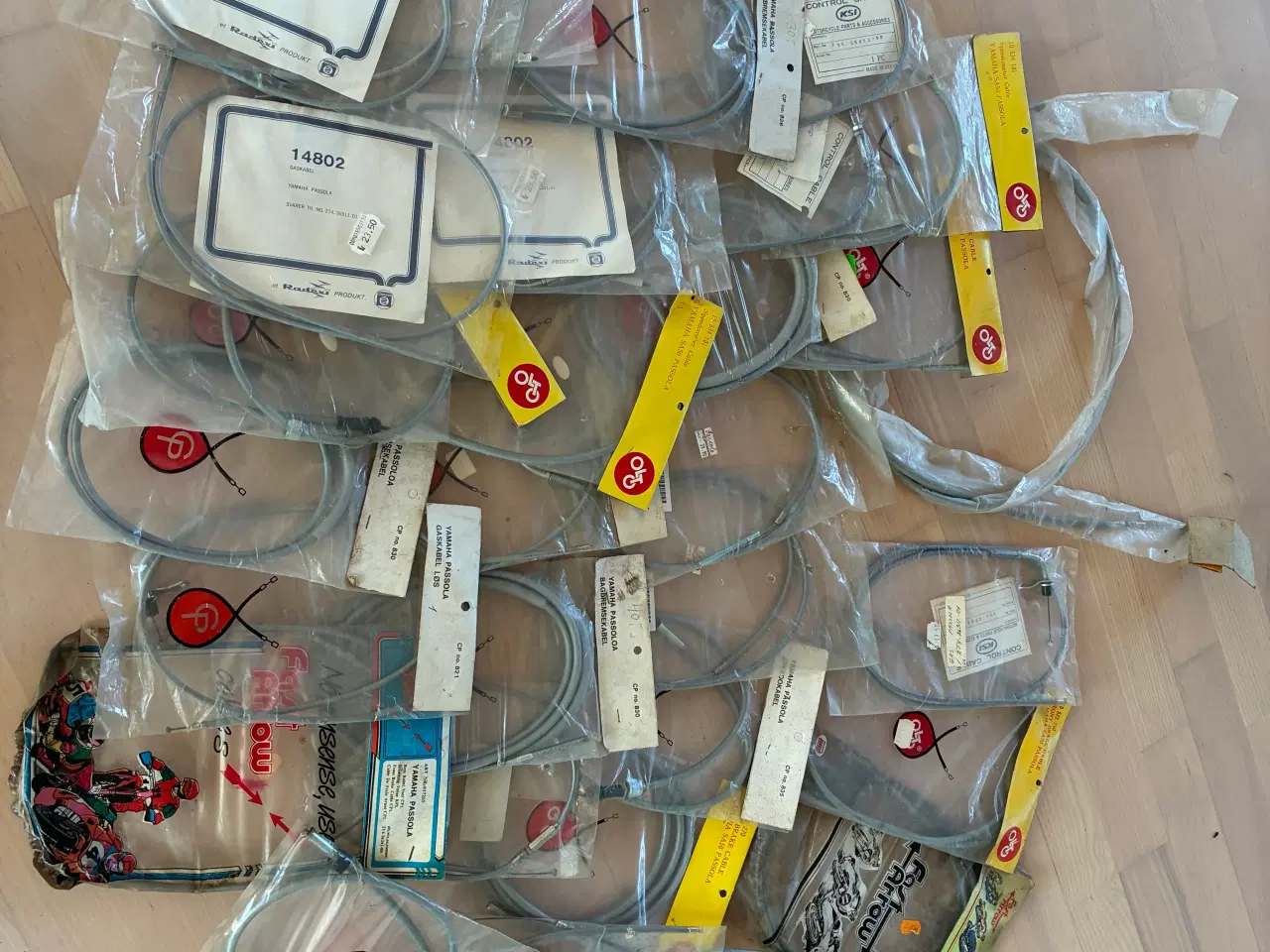 Billede 1 - Yamaha Passola kabler