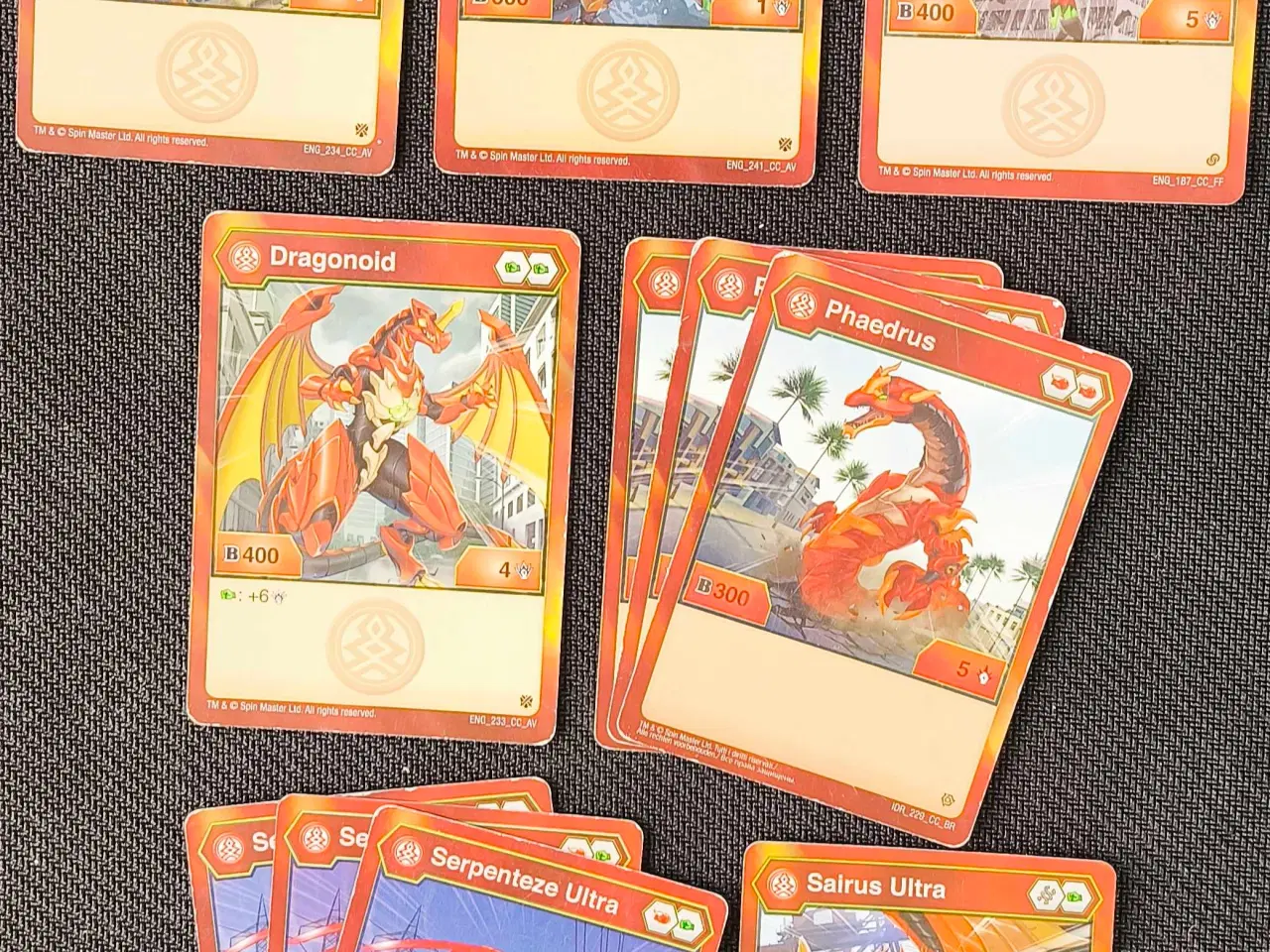 Billede 3 - Bakugan kort - Grå - 44 stk.