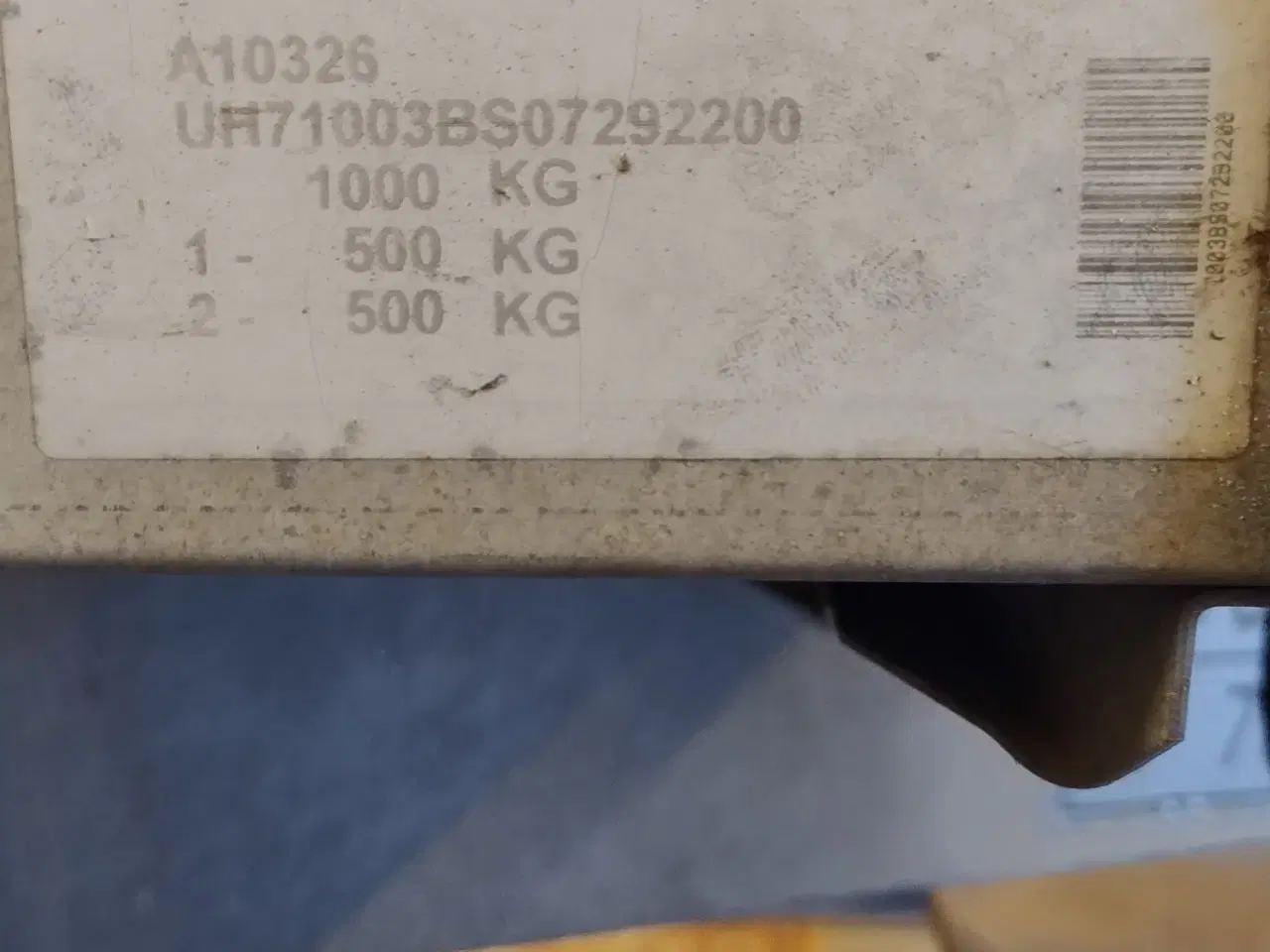 Billede 1 - Boogie trailer - 1000 kg