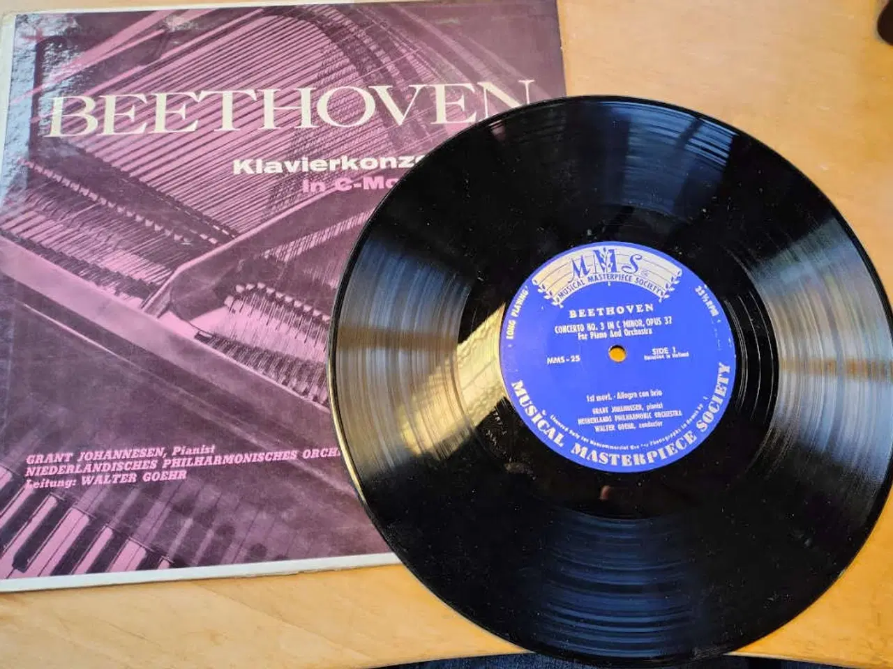 Billede 1 - Beethoven: 3.klaverkoncert, 25cm vinyl (!) LP