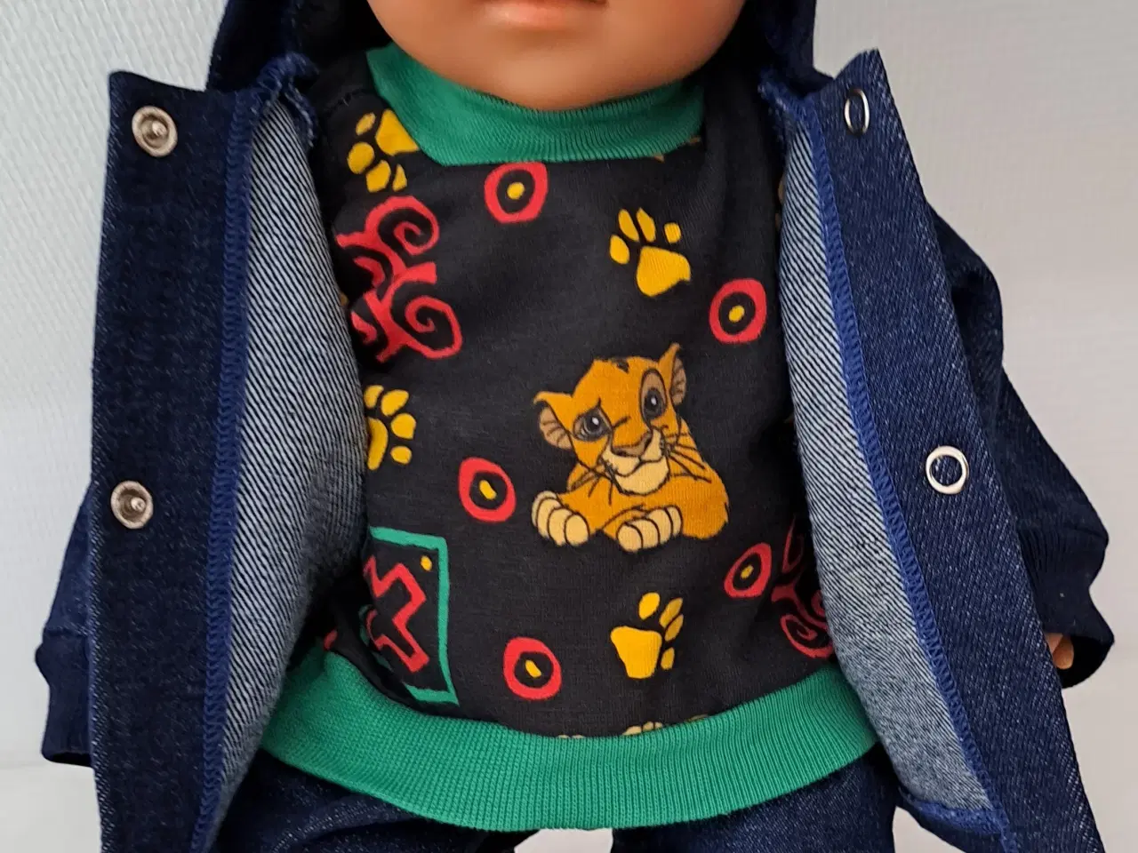 Billede 5 - Babyborn jeans sæt og sko.