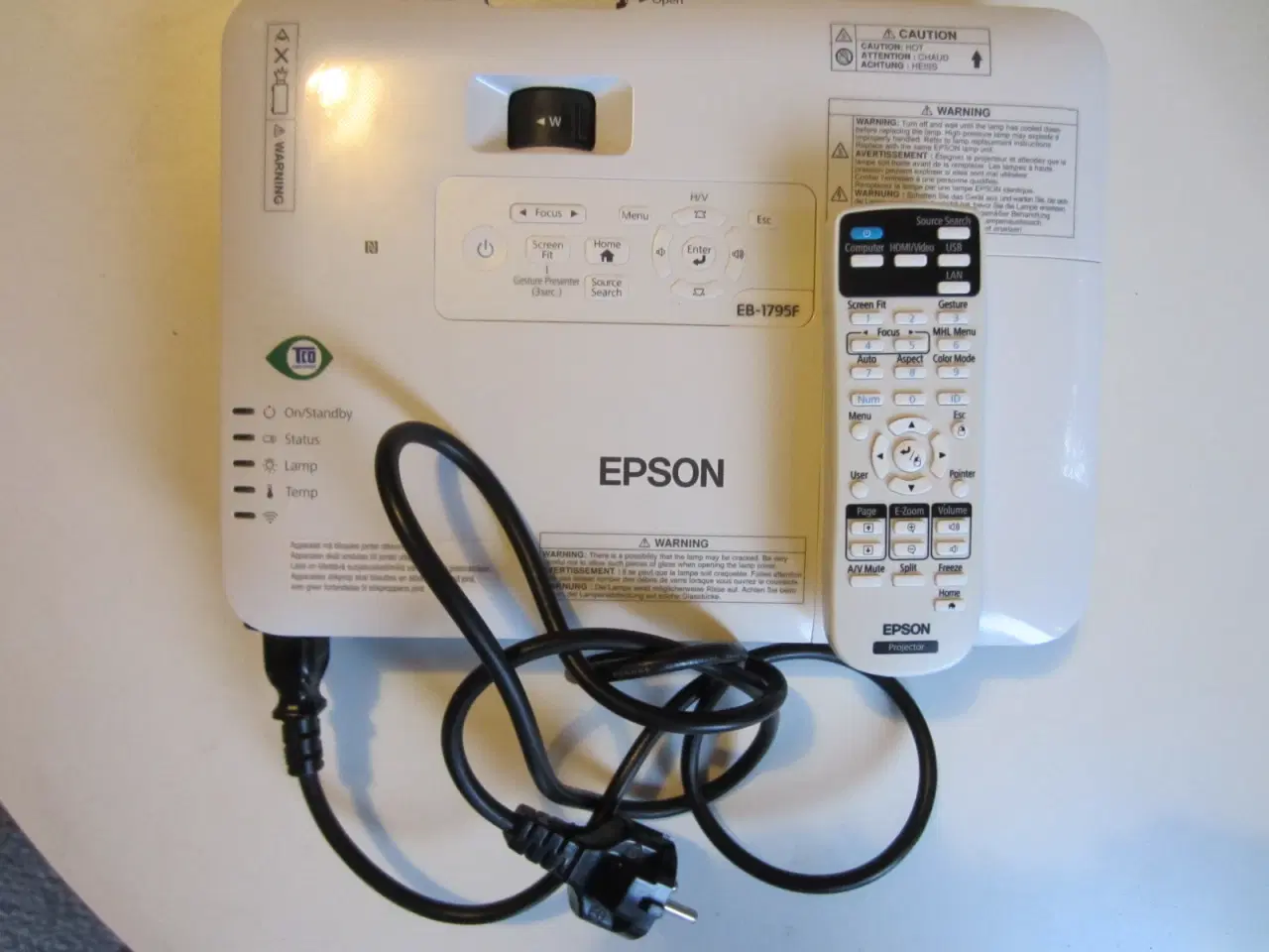 Billede 4 - EPSON EB-1795F FullHD 3LCD ultra kompakt bærbar