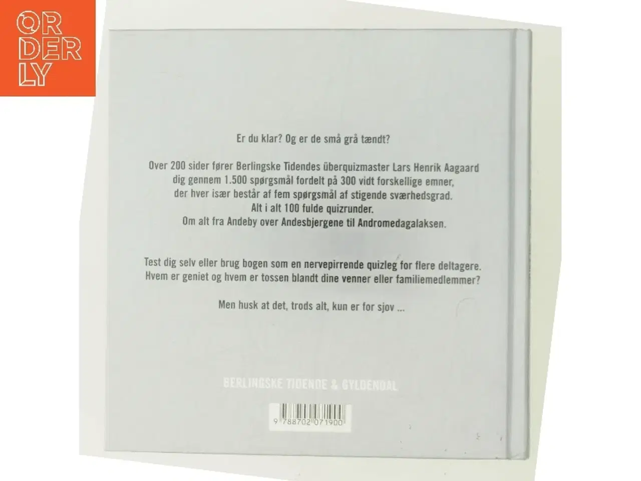 Billede 3 - Er du rigtig klog? af Lars Henrik Aagaard (Bog)