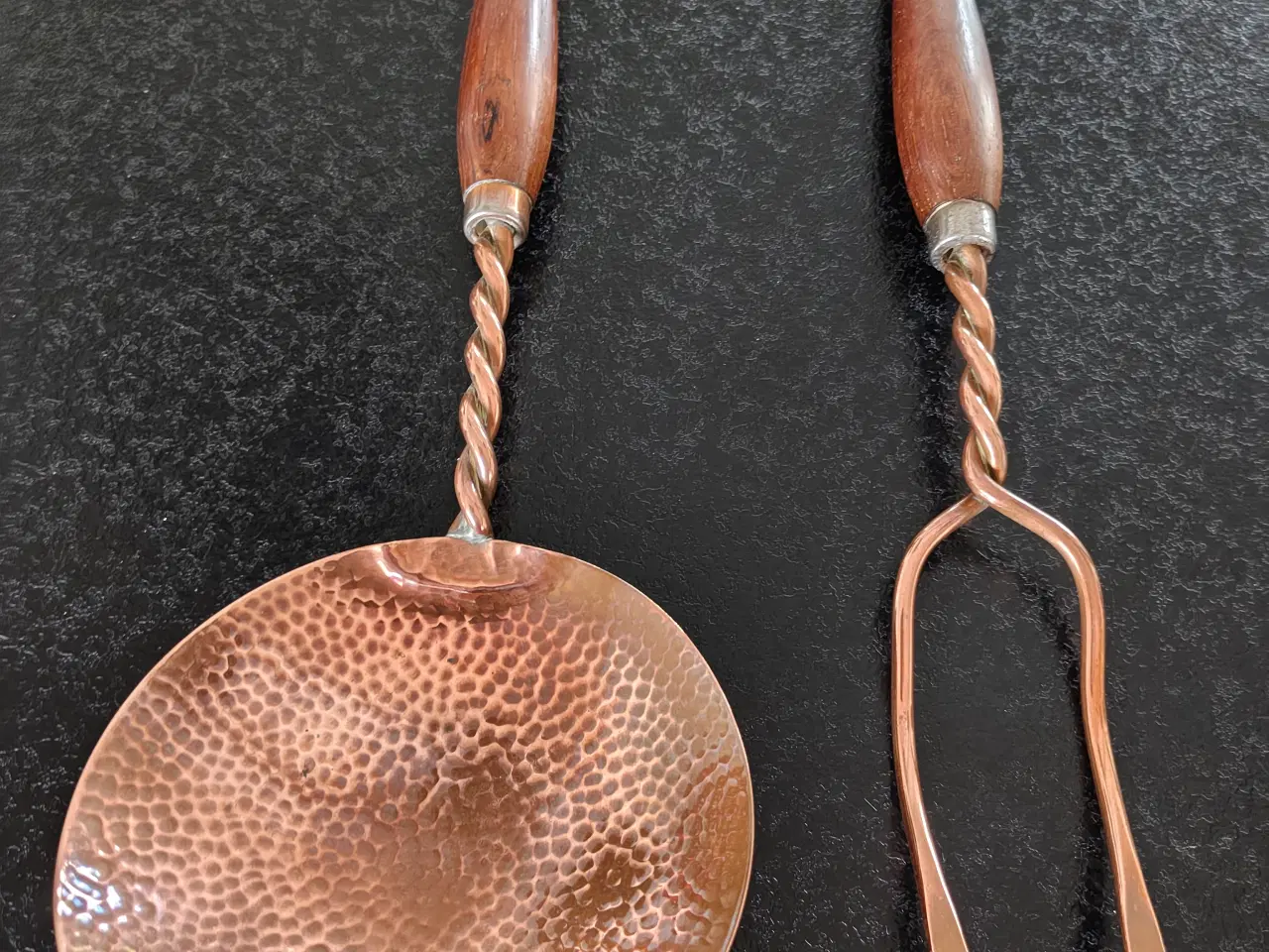 Billede 2 - Flotte vintage kobber køkkenredskaber