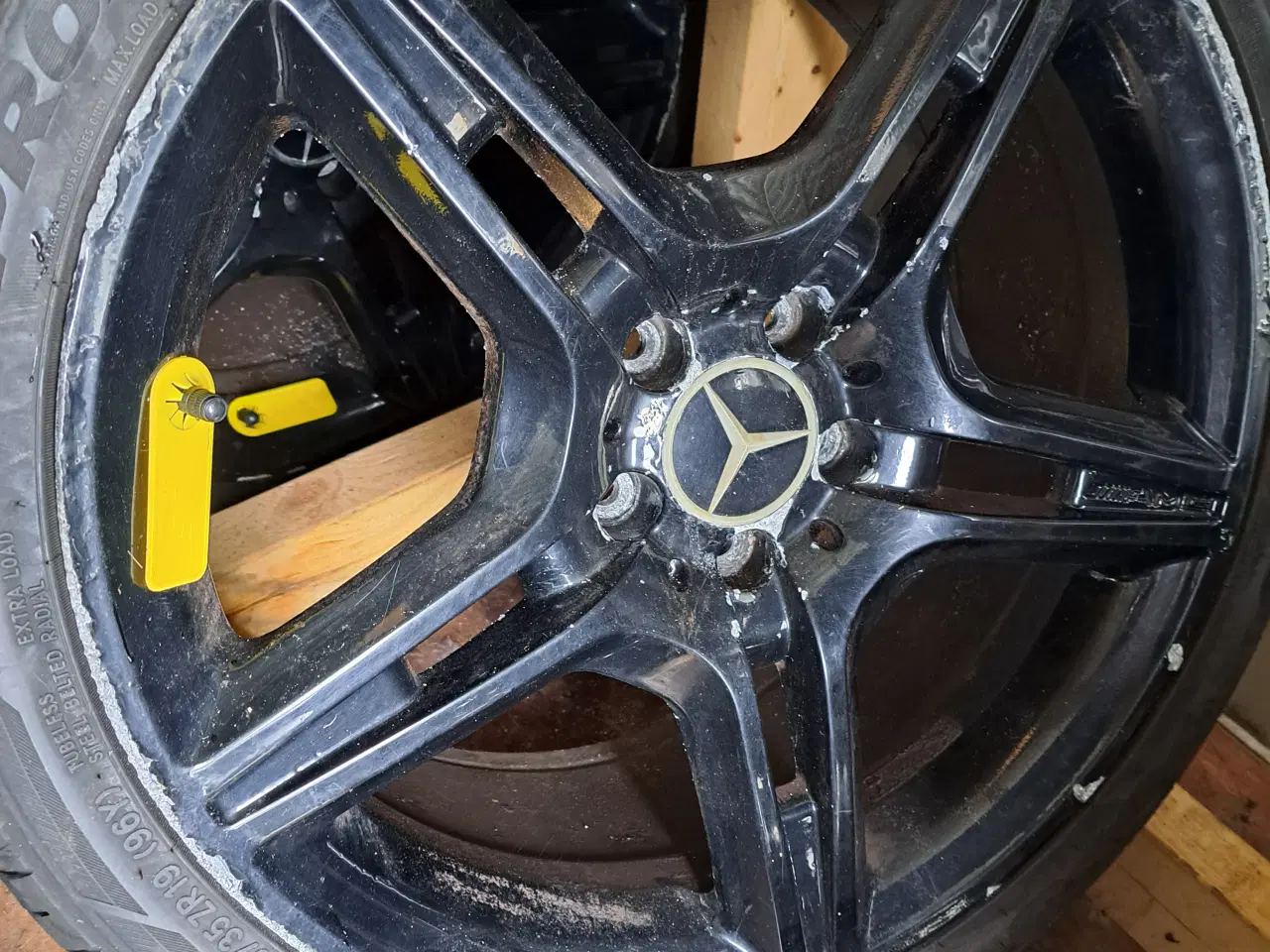 Billede 1 - 19 " alufælge med sommerdæk til Mercedes E