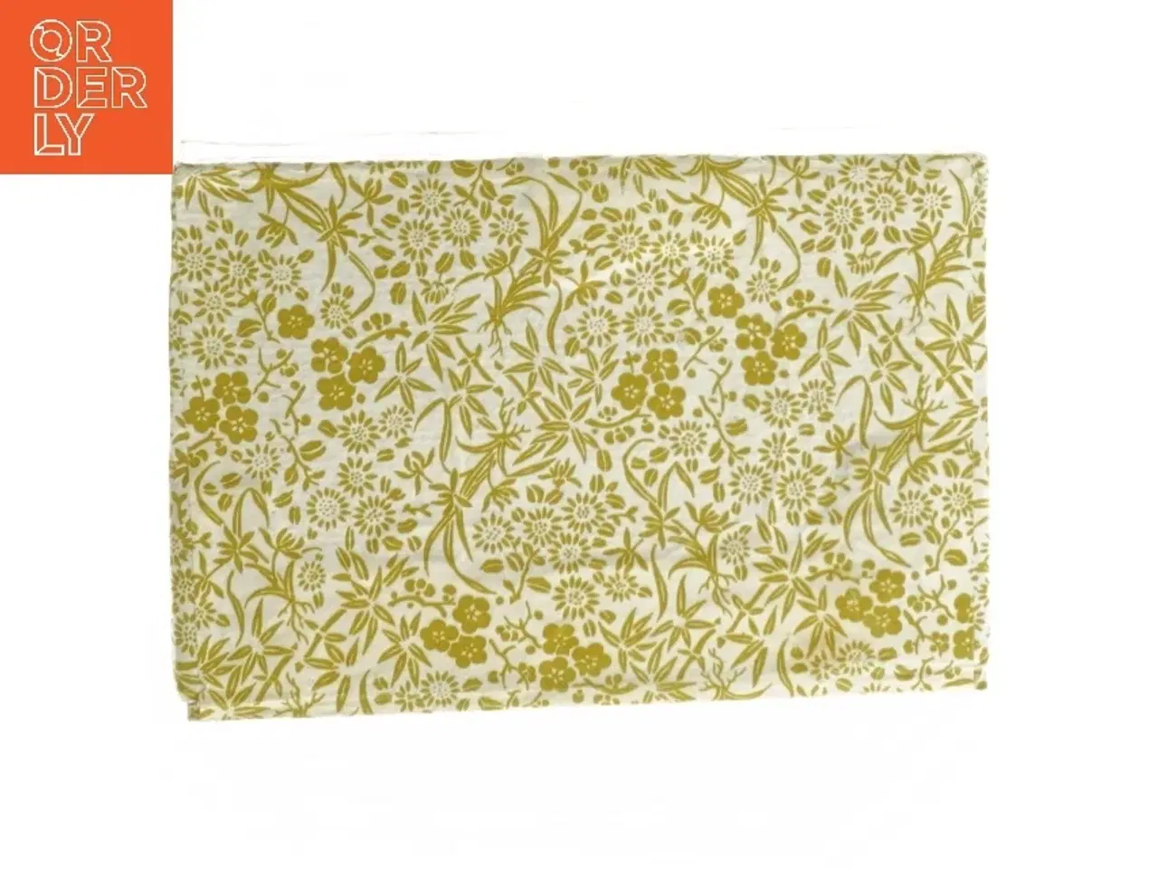 Billede 3 - Dekorativ kasse i gul blomstermønster (str. 14,5x10x10 cm)