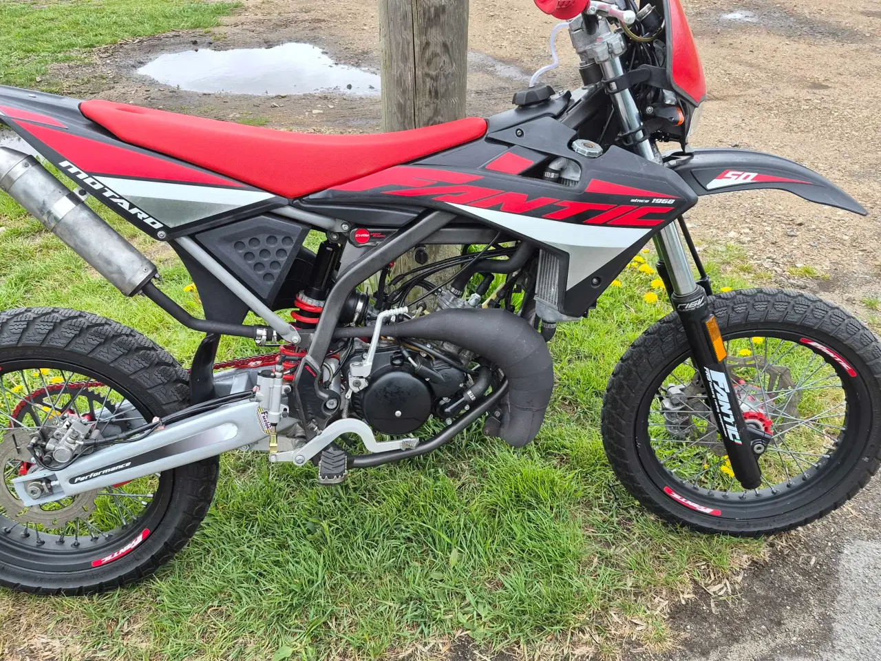 Billede 1 - MOTARD 45 Knallert Italienske FANTIC 