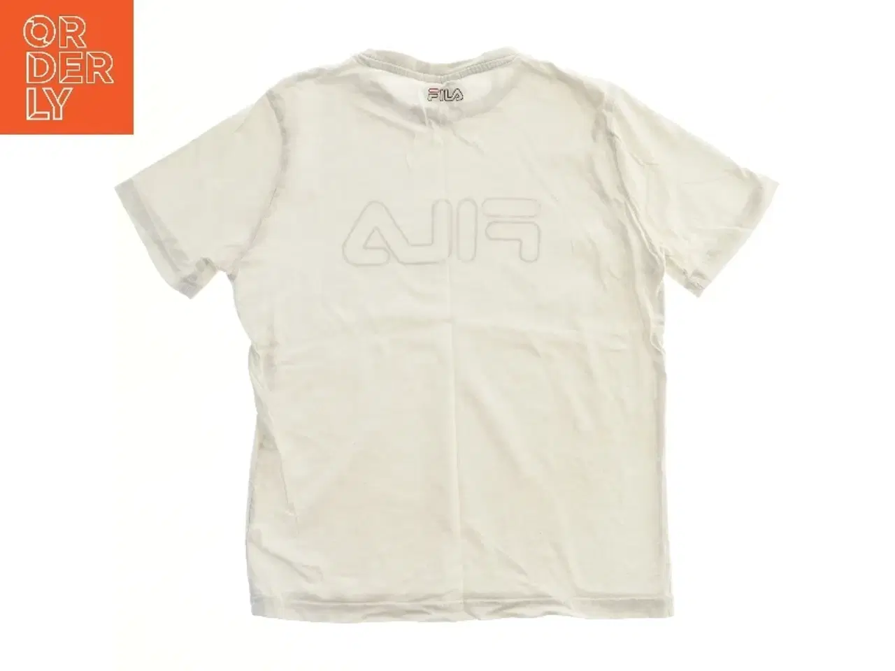 Billede 1 - Hvid T-shirt med logo fra Fila (str. 158)