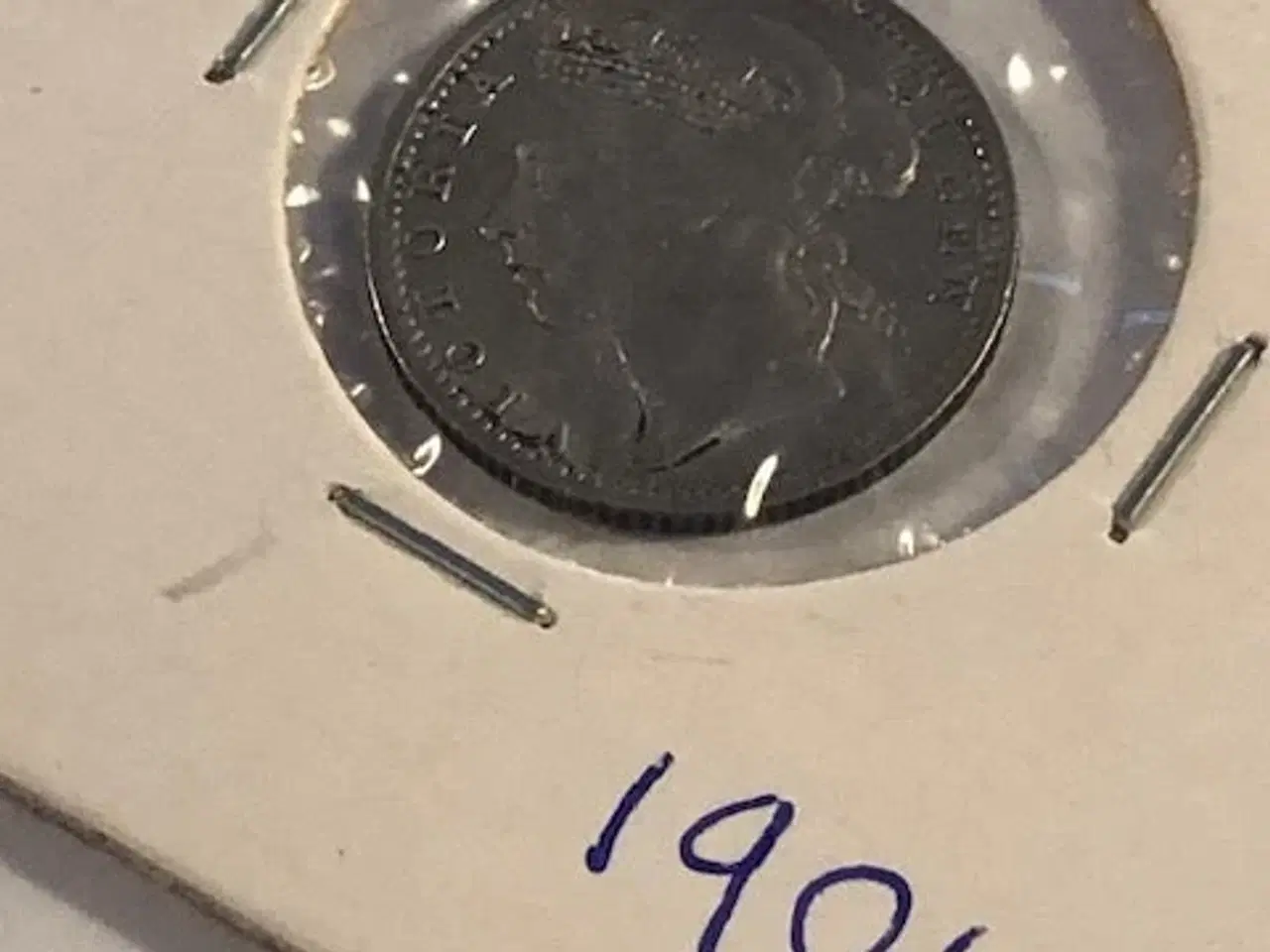 Billede 2 - 10 cents 1901 Straits Settlements