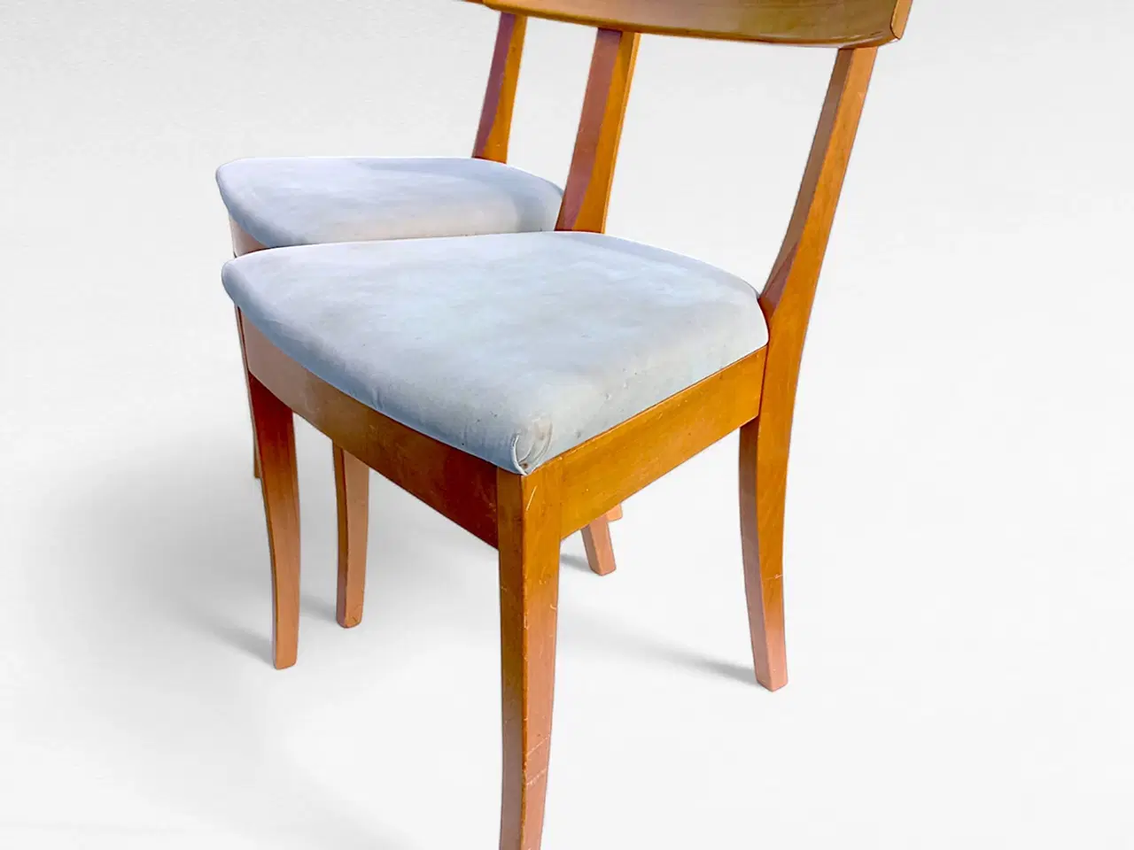 Billede 3 - 8 spisebordsstole i bøg – ca. 1960’erne