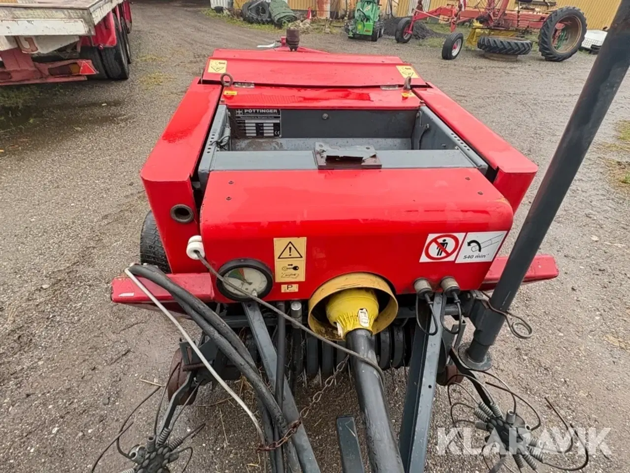 Billede 9 - Combi rundballepresser med wrapper Pöttinger MB60