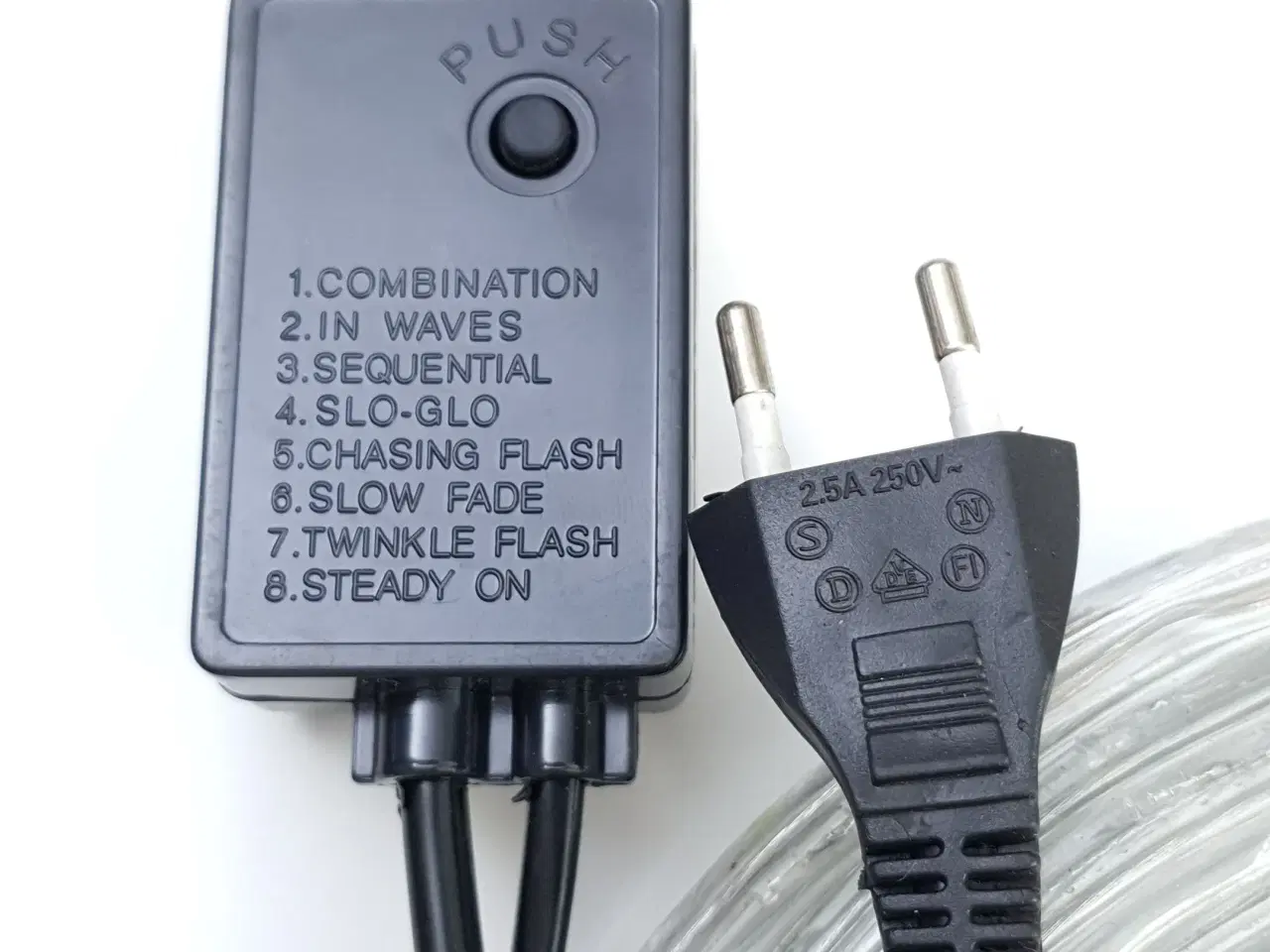 Billede 5 - 20m LED BLÅ Kæde / Julelys