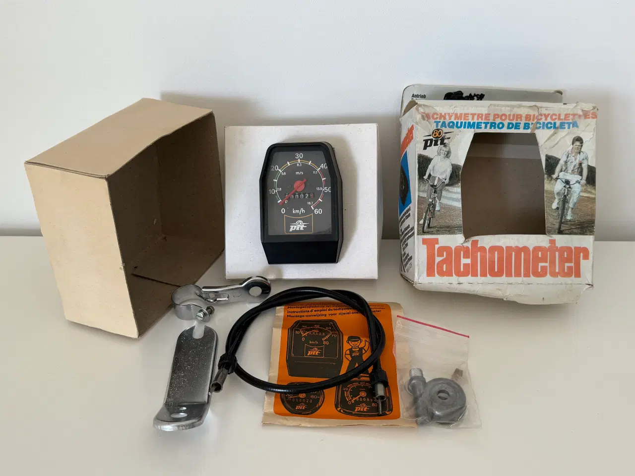 Billede 3 - Nyt komplet PIT 80 cykel/knallert spedometer.