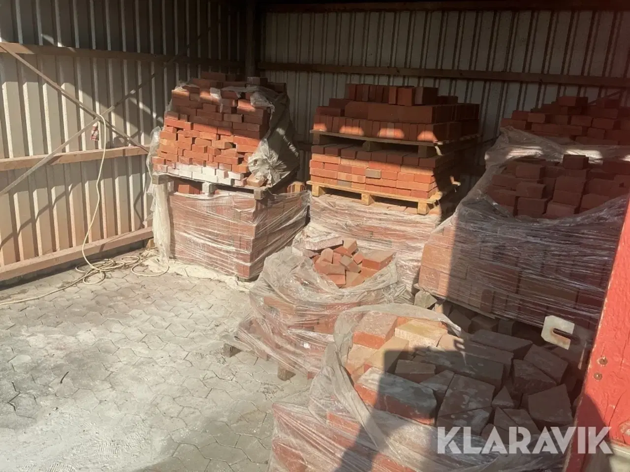 Billede 4 - Belægningssten Røde Gørding mere end 2000 hele sten og diverse tilskårne