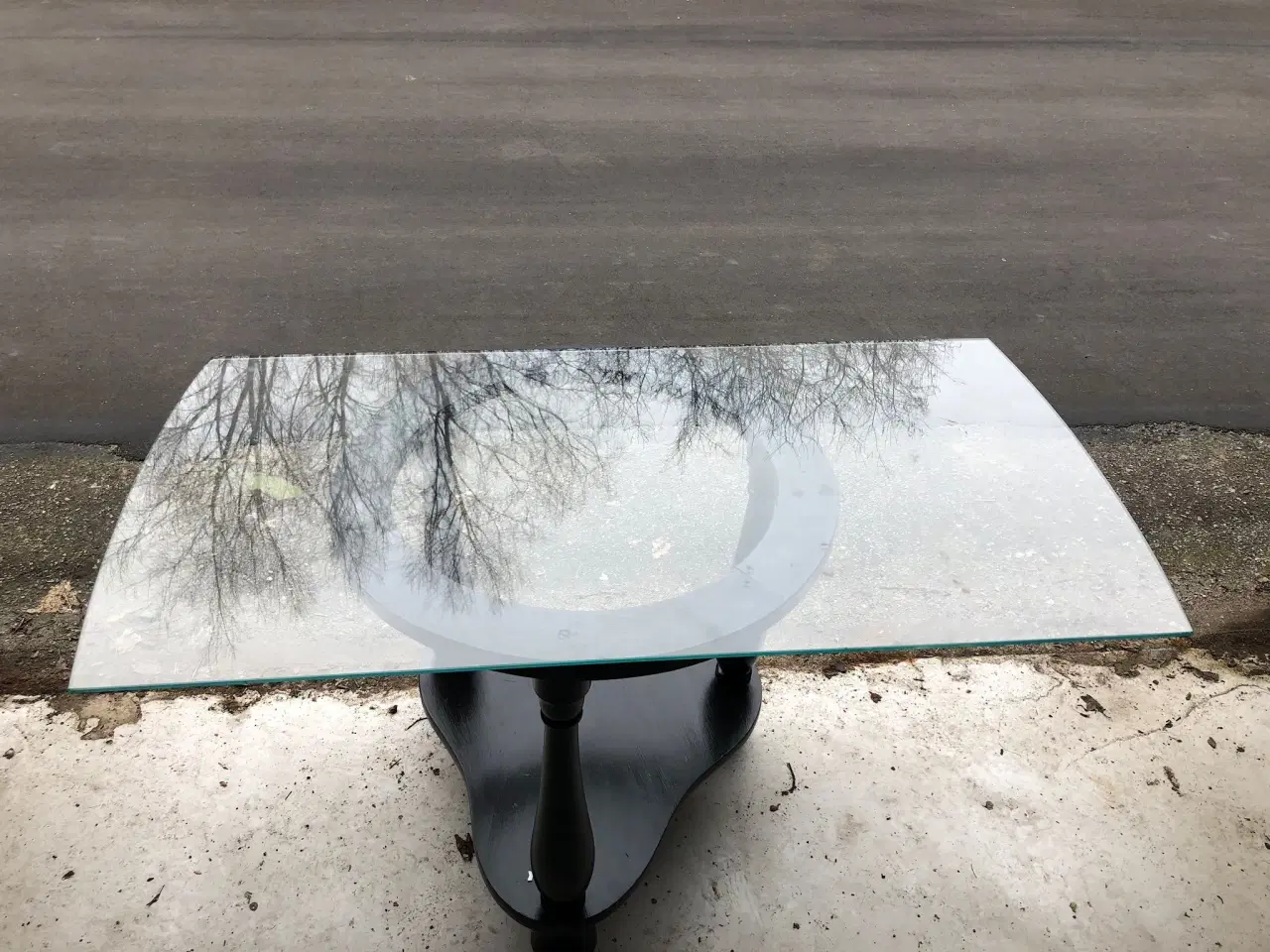 Billede 2 - Glas bordplade