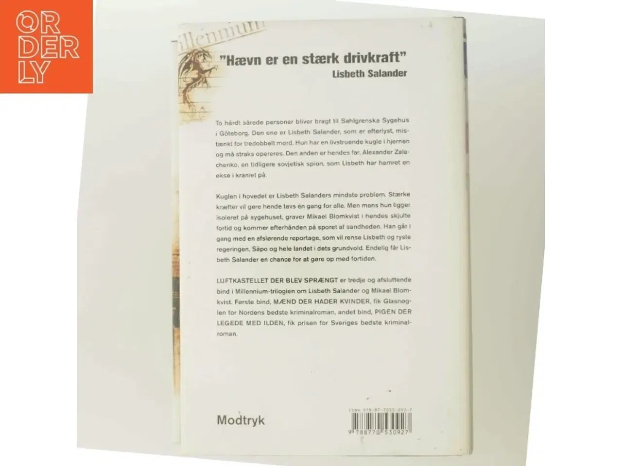 Billede 3 - Luftkastelletderblevsprngt Stir up a Hornets&#39; Nest of Girl. Shi Dige Larsen. the Danish Original. Hardcover](chinese Edition) (Bog)