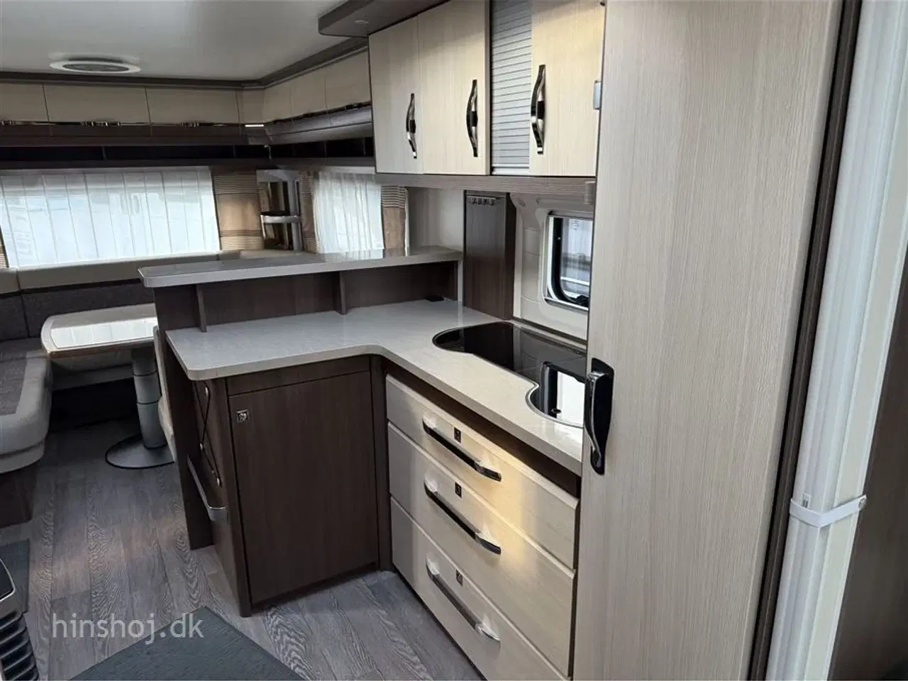 Billede 13 - 2017 - Hobby Prestige 620 CL   Lækker enkeltsengsvogn med sengeudvidelse fra Hinshøj Caravan A/S