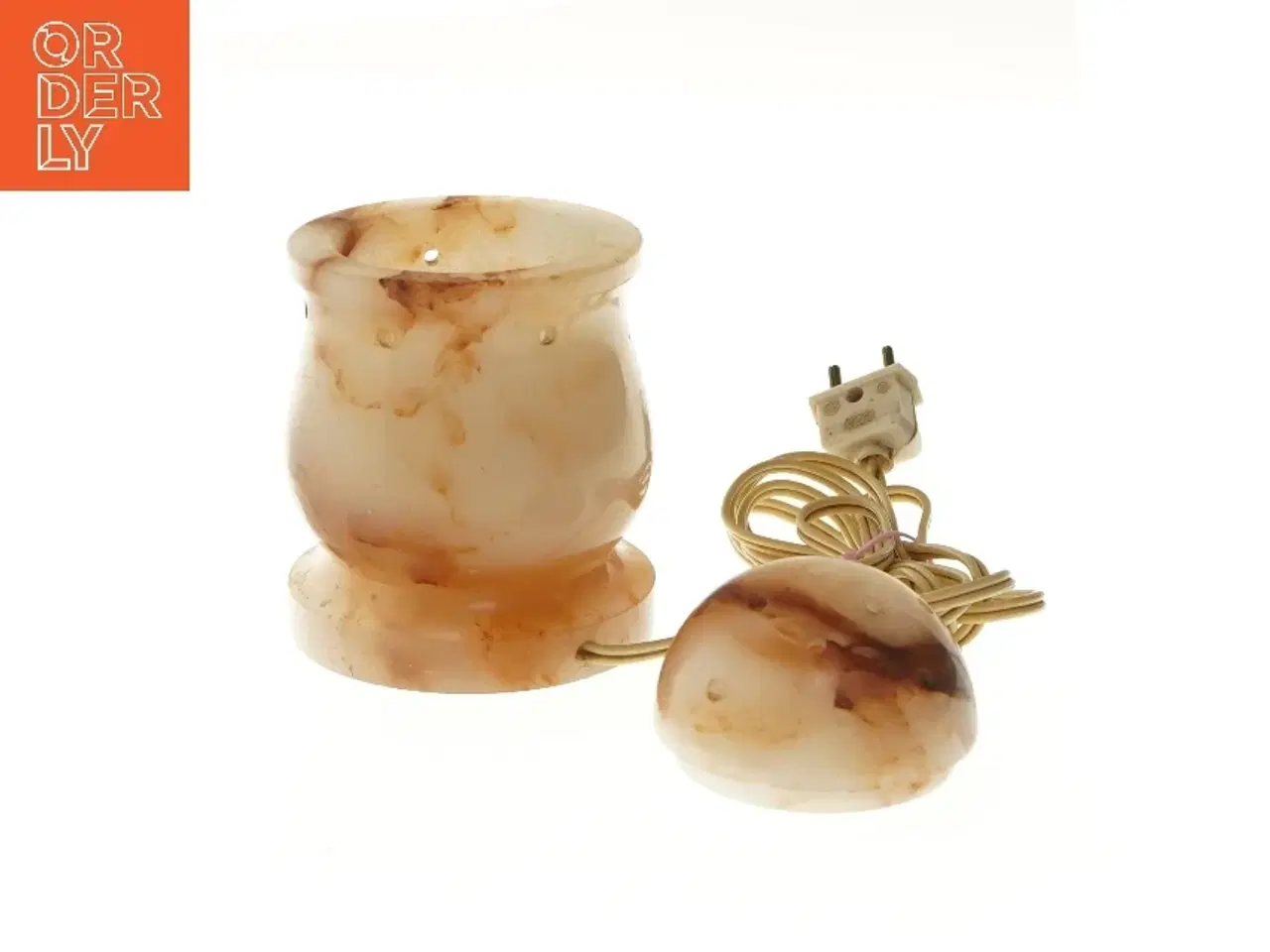 Billede 4 - Ozon bordlampe i Onyx Alabast (str. Ø 10,5x17 cm)