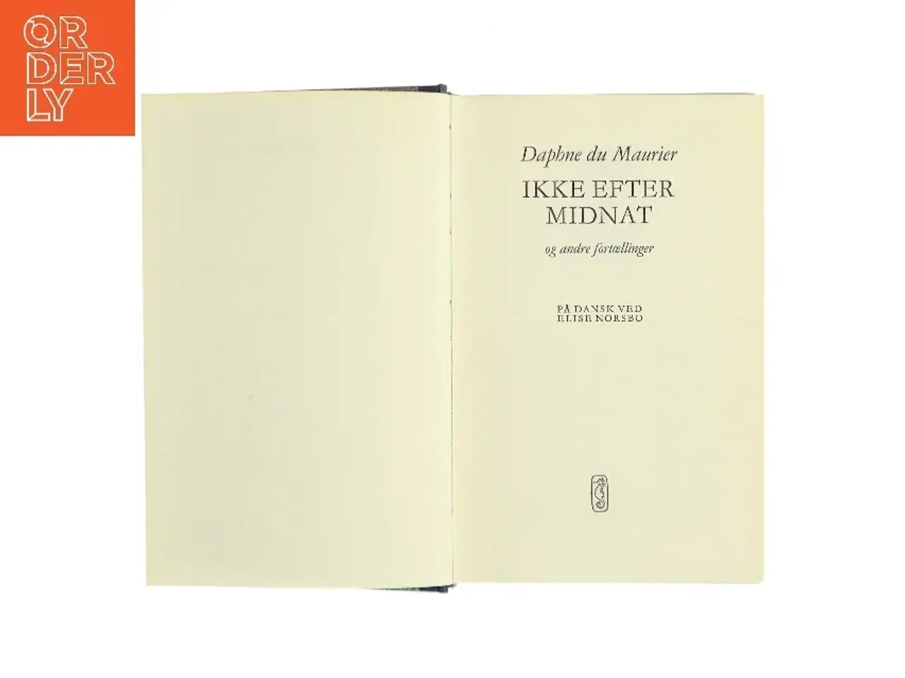 Billede 1 - Antik bog med flot indbinding. Ikke efter midnat af Daphne du Maurier (Bog)