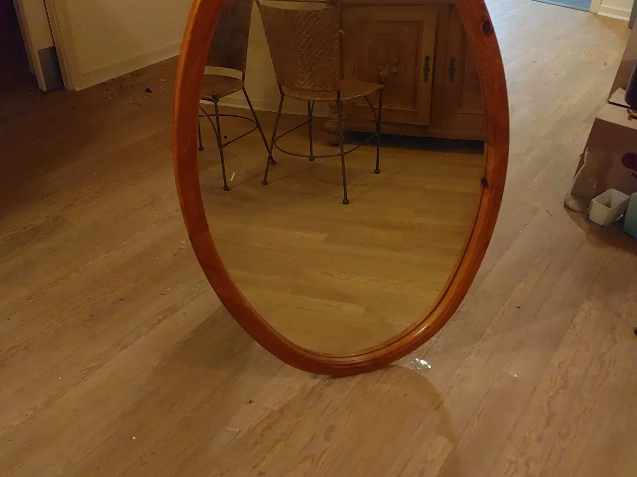 Billede 1 - Oval spejl