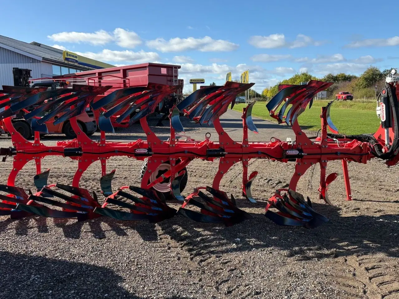 Billede 2 - Maschio Unico L 5+ Riste underplov, Hydr. stenudløer, Variable Furebredde