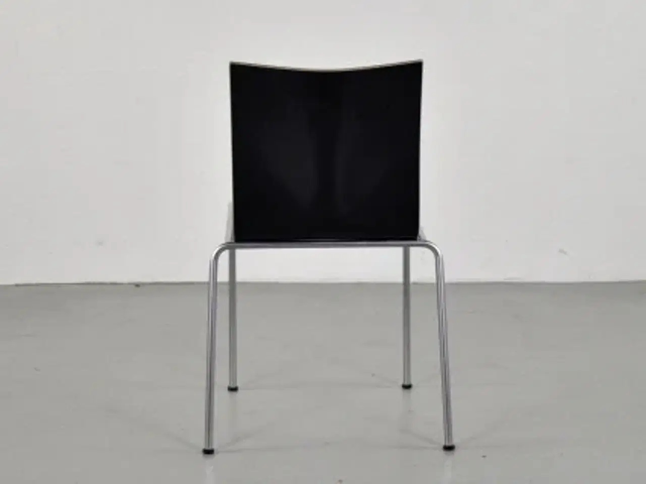 Billede 3 - Konferencestol engelbrechts chairik i sort med beige/sort polstret sæde