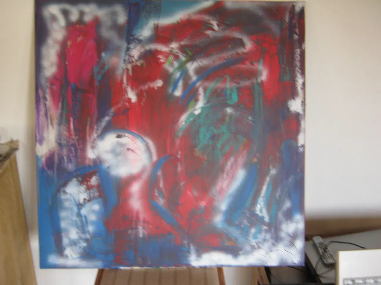 Billede 1 - Billede 100 x 100cm.