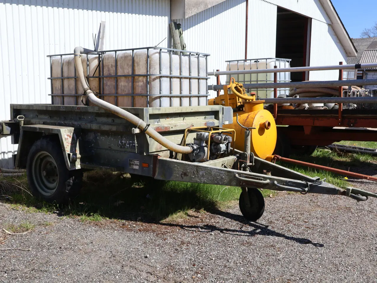 Billede 10 - Caffine Libellula membranpumpe m/Hatz diesel motor
