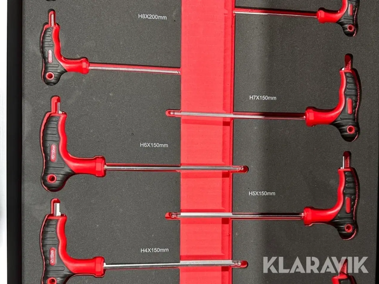 Billede 8 - Værktøjsvogn Bearsafe med 7 skuffer og 239 dele