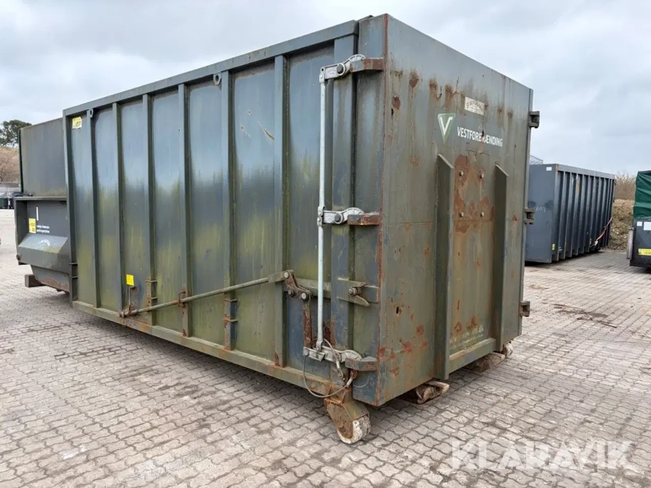 Billede 4 - Container Bergmann stationær komprimator