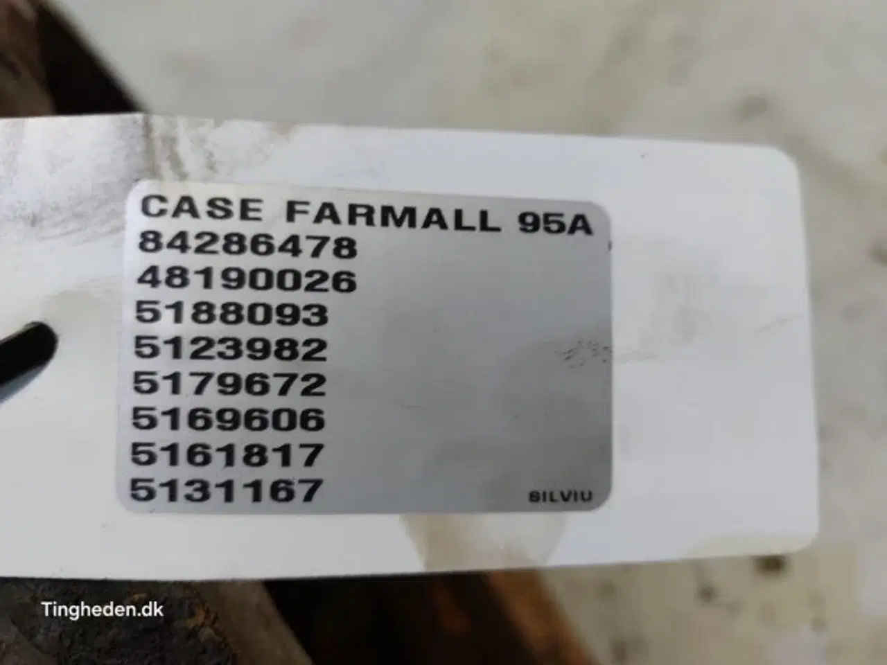 Billede 9 - Case Farmall 95A Bagtøj 84286478