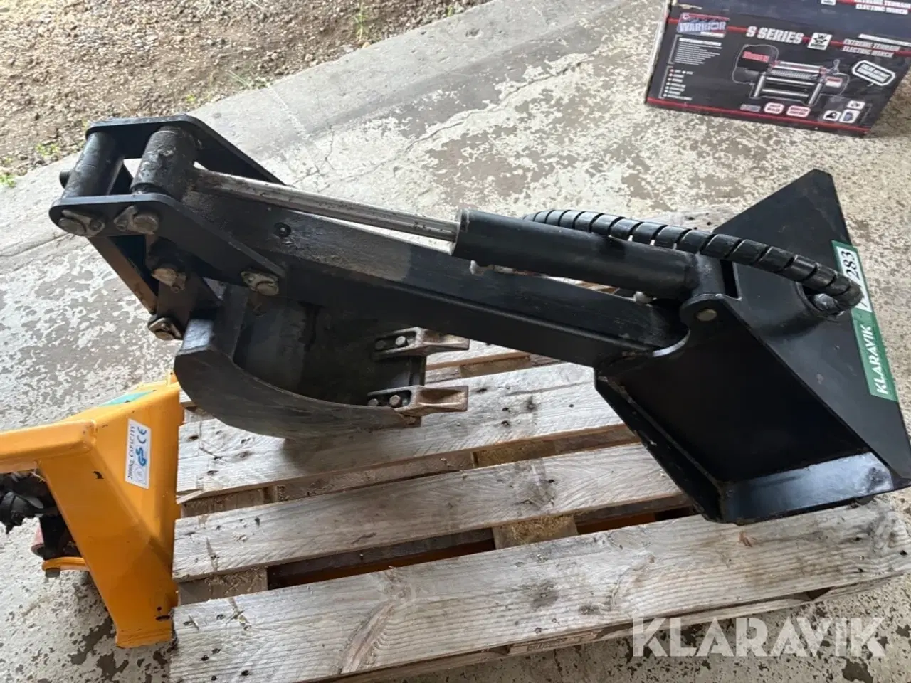 Billede 8 - Gravearm til minilæsser