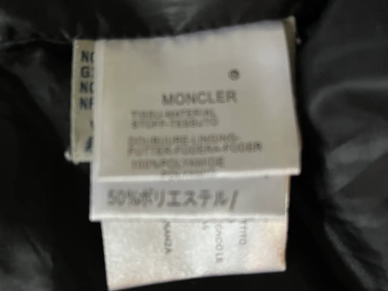 Billede 6 - Moncler vinterjakke str M