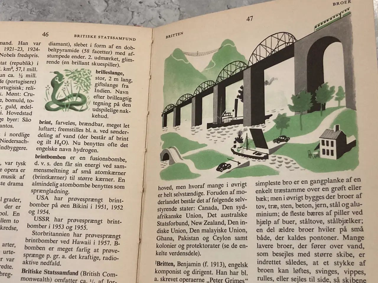 Billede 4 - Gyldendals lille leksikon fra 1959