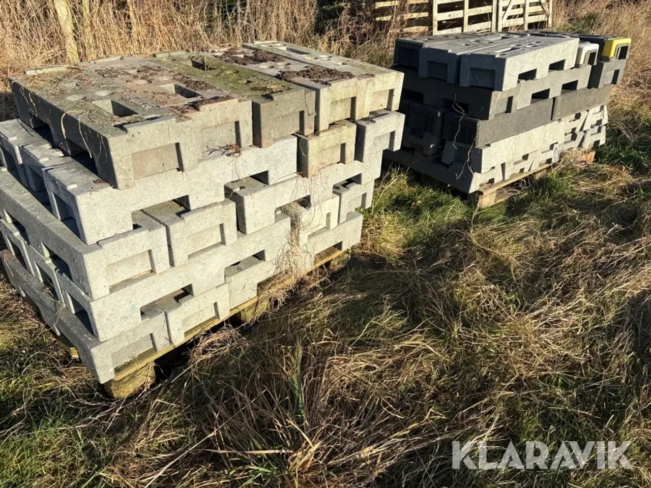 Billede 1 - Fødder til byggehegn Heras