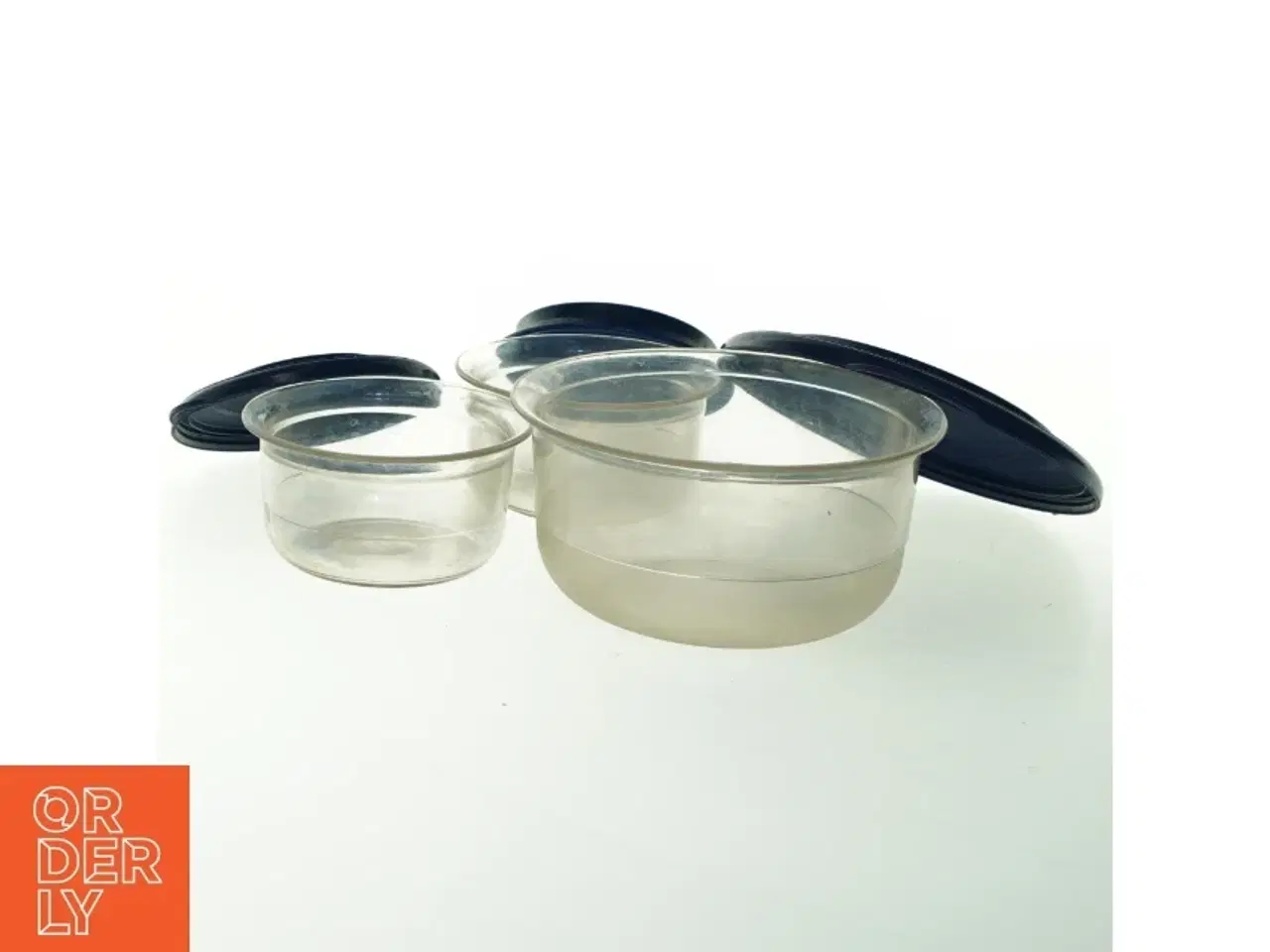 Billede 2 - Beholdere med låg fra Tupperware (str. 10x6 og 14,5x8 cm)