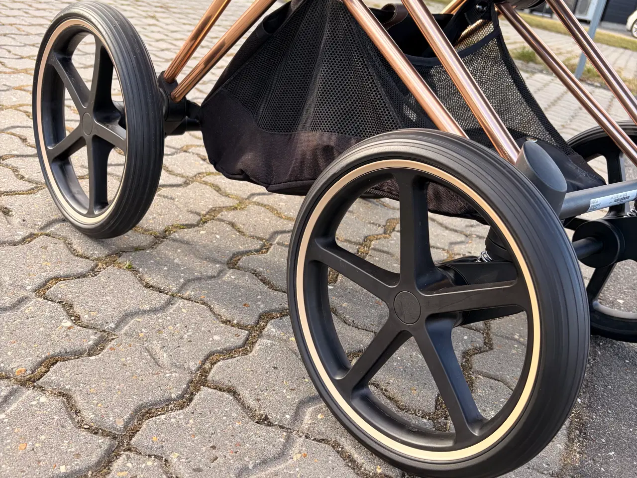 Billede 8 - Cybex Priam Platinum klapvogn – Rosegold