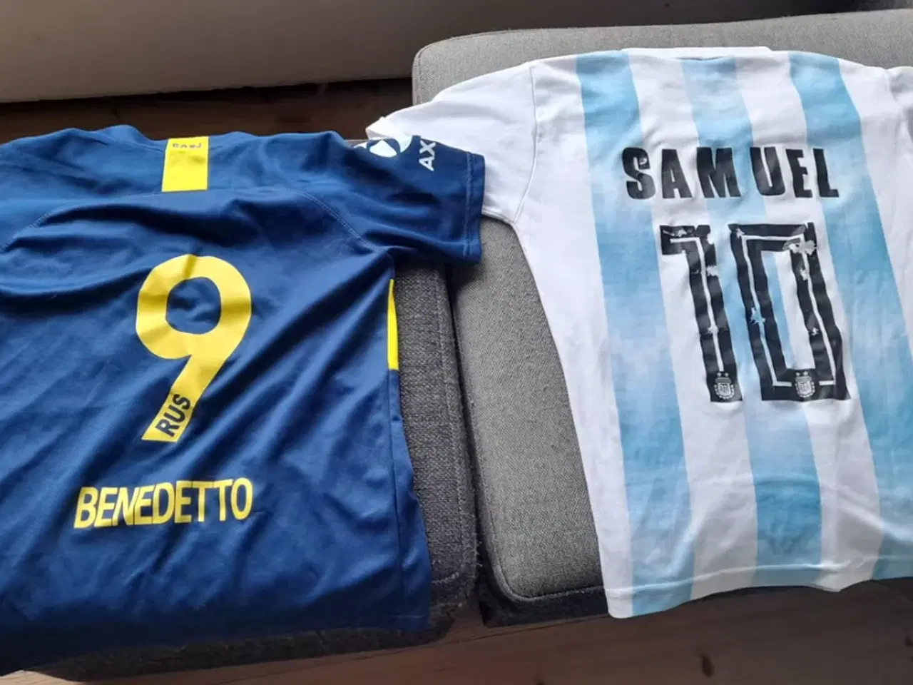 Billede 2 - Argentina og Boca Fodboldtrøjer str. 10-12 år