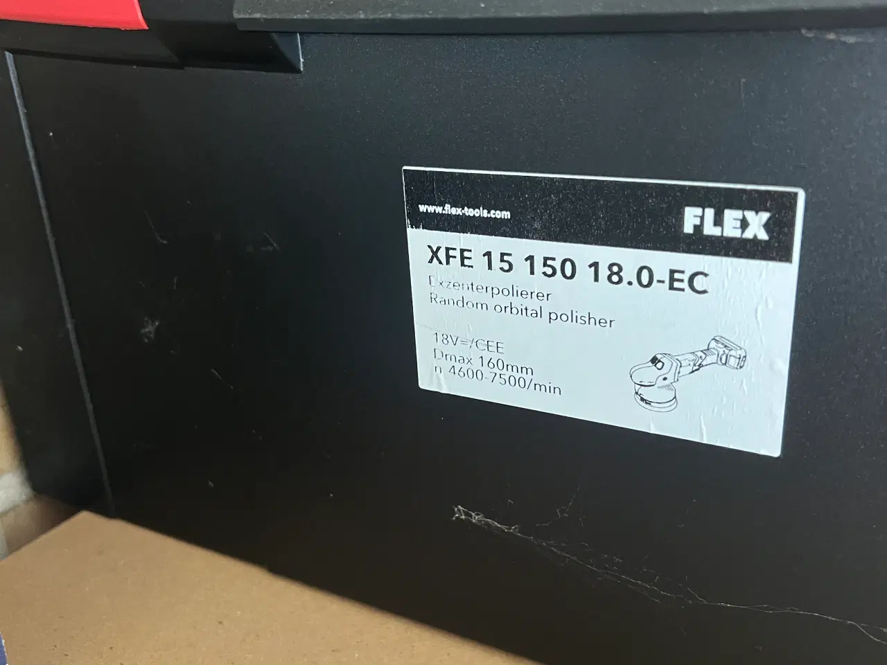 Billede 1 - FLEX XFE 15 batteri polermaskine