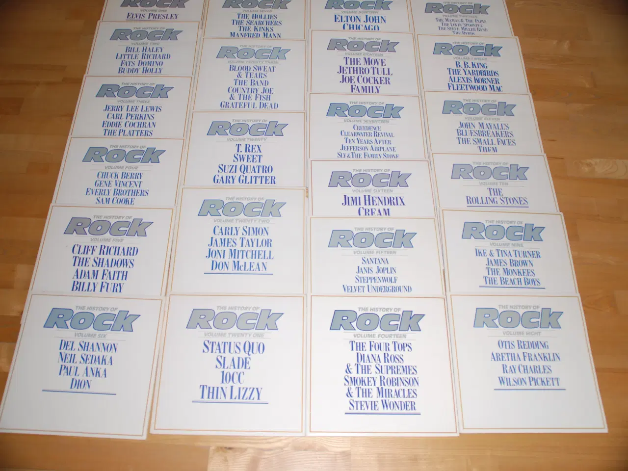 Billede 1 - 40 "dobbelt"  lp plader - The Histori of Rock